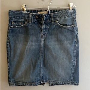 Denim skirt